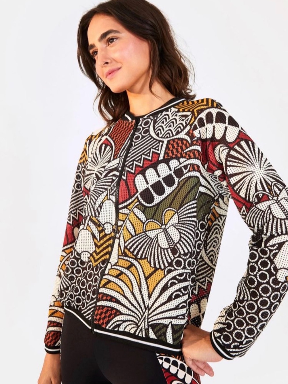 FARM Rio Rainforest Bomber Jacket and matching leggings - Picture 15 of 15